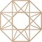 Ekena Millwork Guardian Wood Fretwork Pierced Ceiling Medallion, Alder, 20"OD x 7 3/4"ID x 3/8"T CMWP20X20X0375GDAL - alternate 3